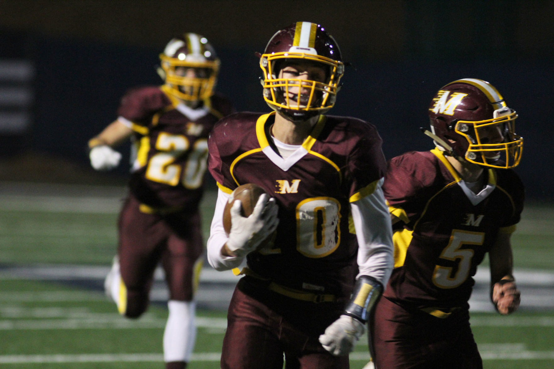 Lakeland at Menomonie football 10-25-19